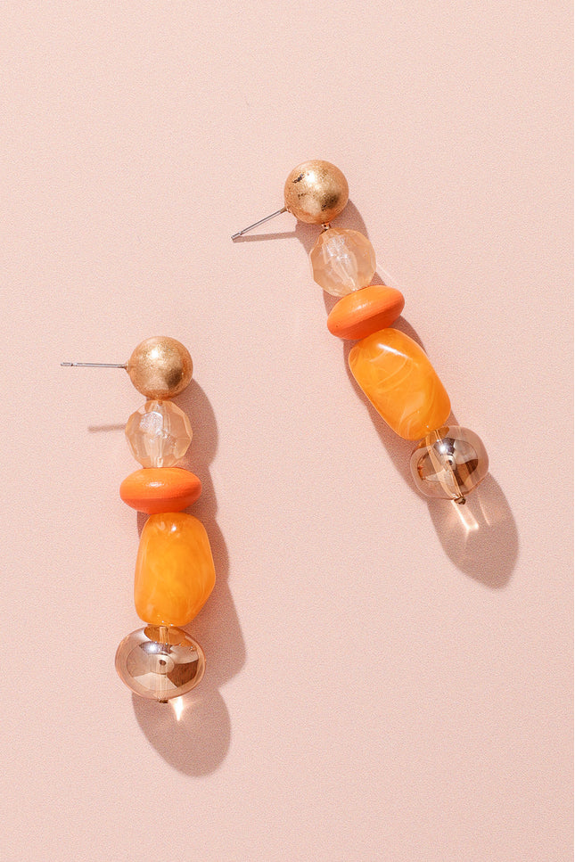 Sunset Glow Drop Earrings