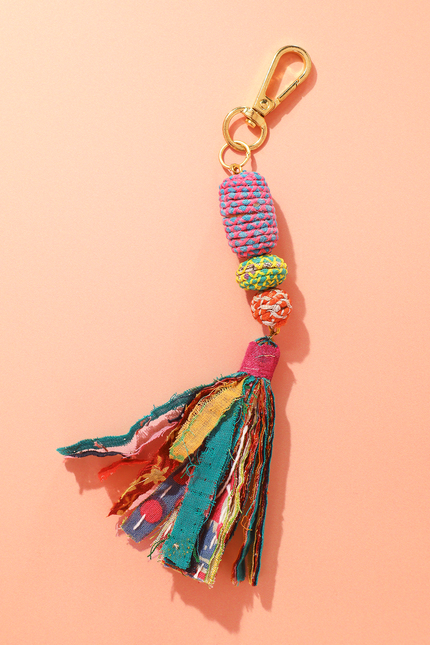 Sunwoven Tassel Keychain