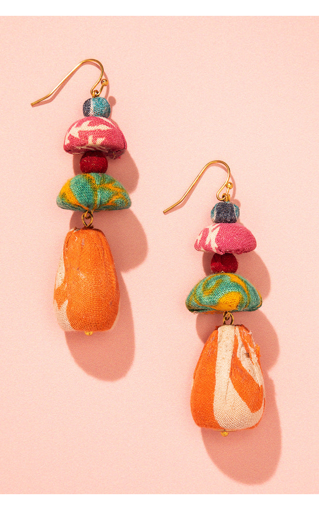 Variety Shapes Multicolored earrings