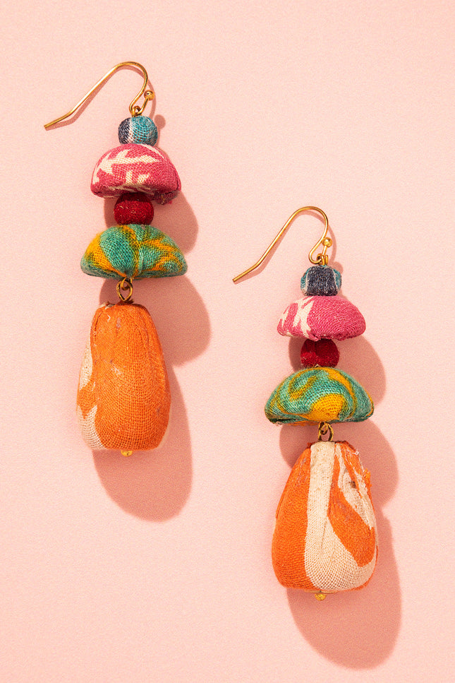 Variety Shapes Multicolored earrings