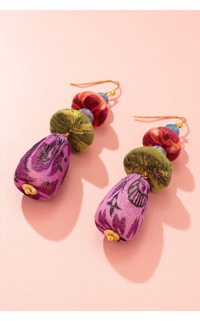 Variety Shapes Multicolored earrings