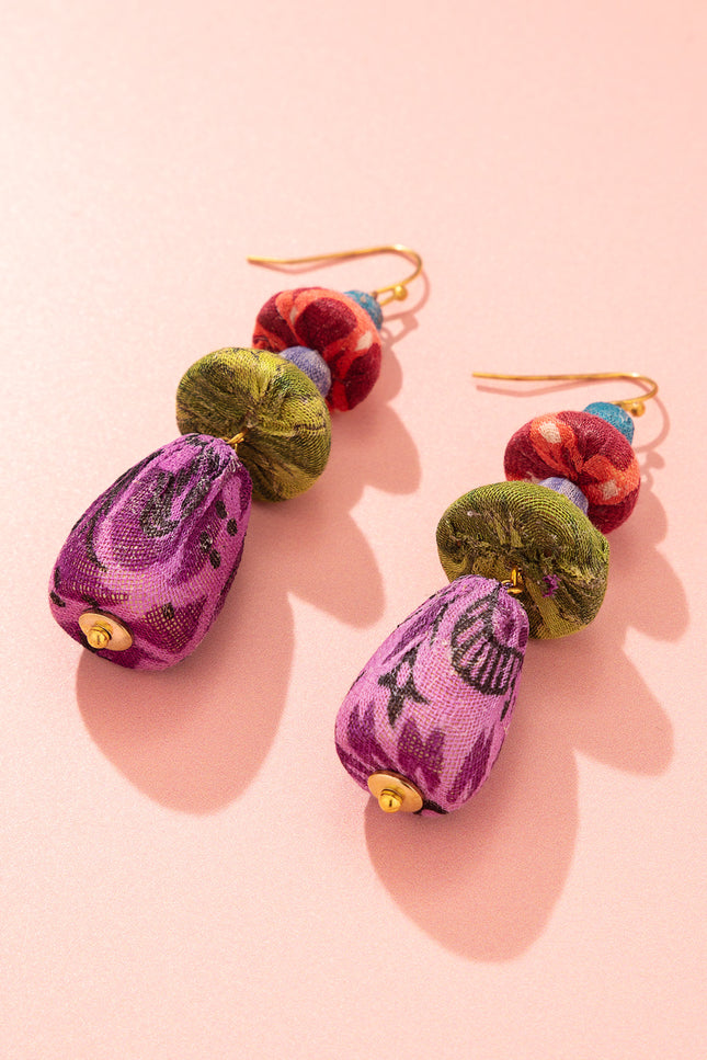 Variety Shapes Multicolored earrings