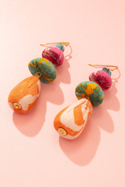 Variety Shapes Multicolored earrings