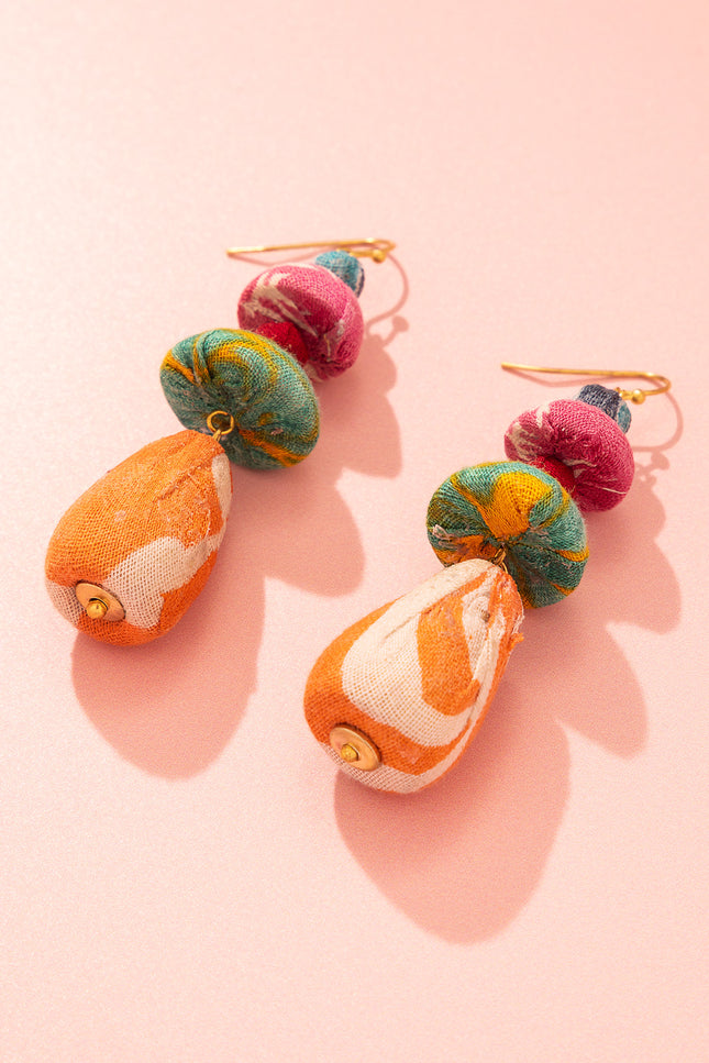 Variety Shapes Multicolored earrings