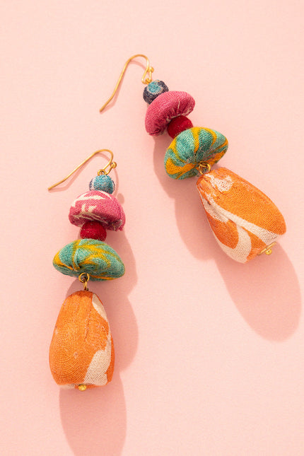 Variety Shapes Multicolored earrings