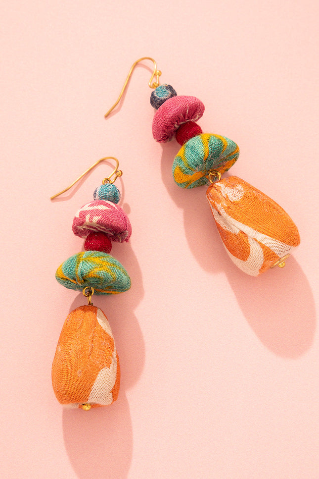 Variety Shapes Multicolored earrings