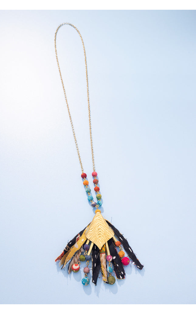 Golden Flair Necklace