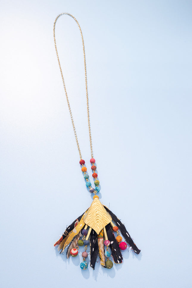 Golden Flair Necklace