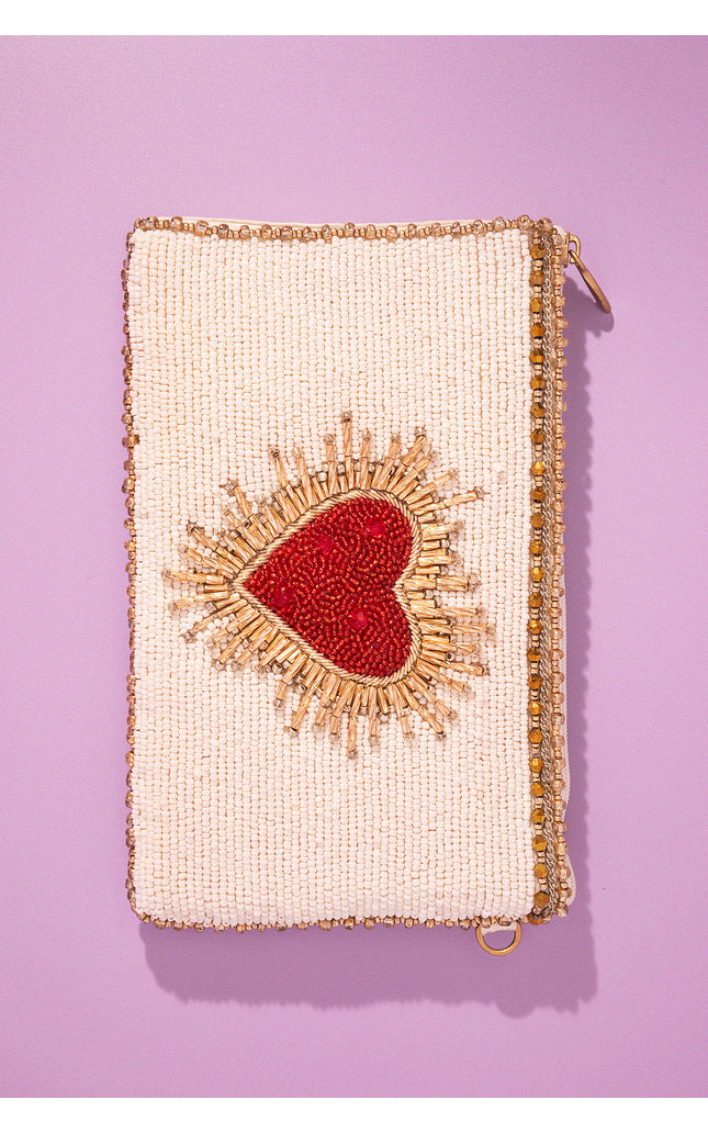 Heart Burst Crossbody Bag