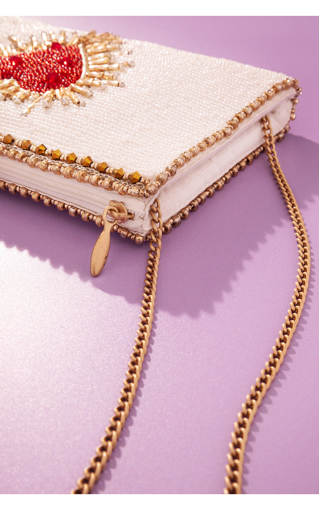 Heart Burst Crossbody Bag