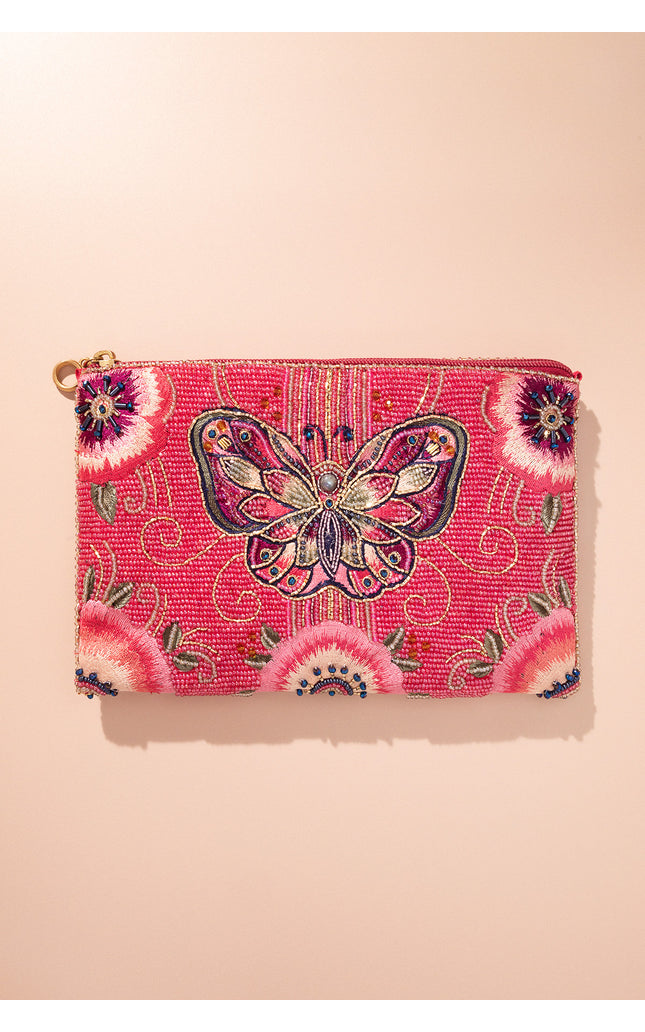 Social Butterfly Mini Crossbody Handbag